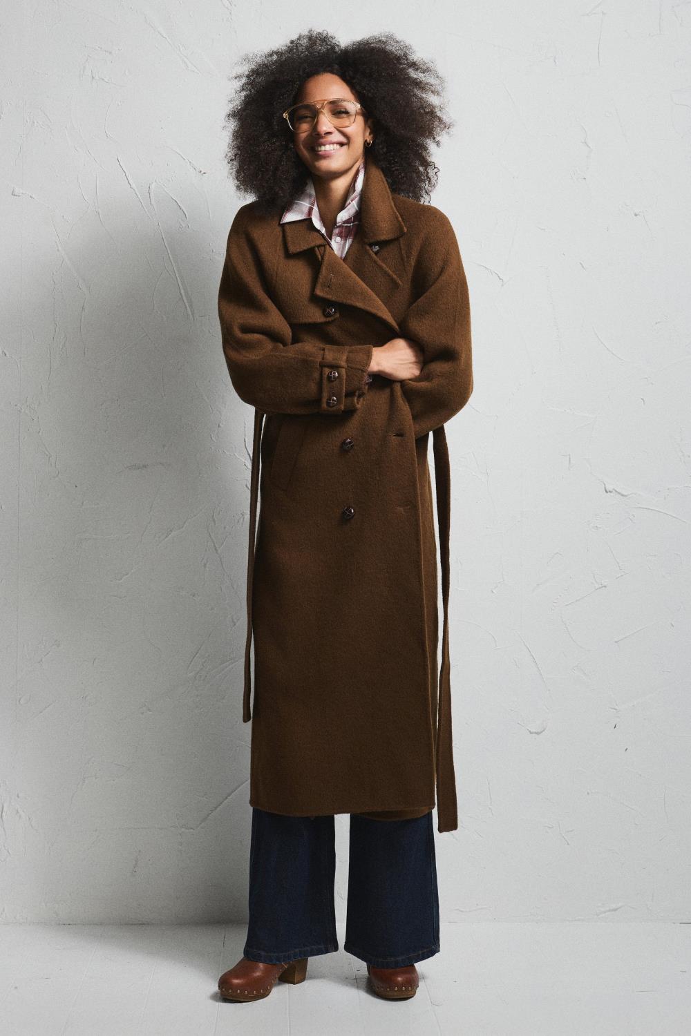Pia Tjelta Studio Jacket My Wool Brown