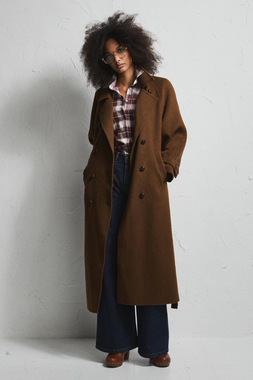 Pia Tjelta Studio Jacket My Wool Brown
