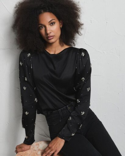 Pia Tjelta Studio Blouse Ember Black