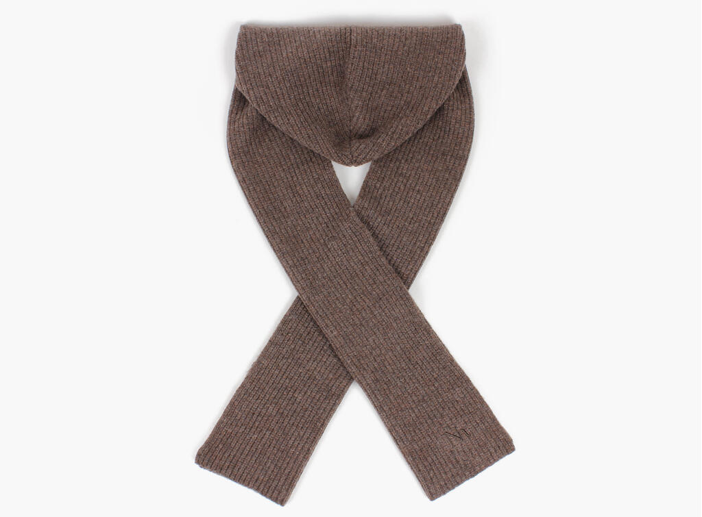 Nohr Alex Wool Hoodie Scarf - Skjerf med hette i 100% ull