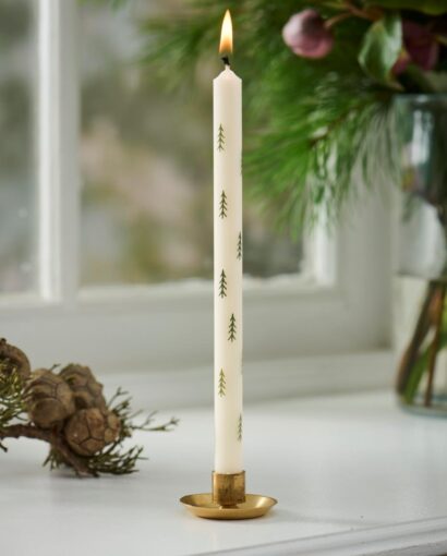 Ib Laursen Lysestake Børstet Messing 1,3cm