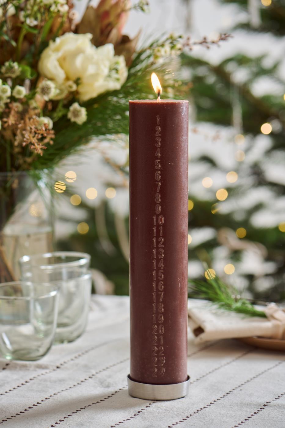 Ib Laursen Adventslys 1-24 Hazelnut - Bilde 3