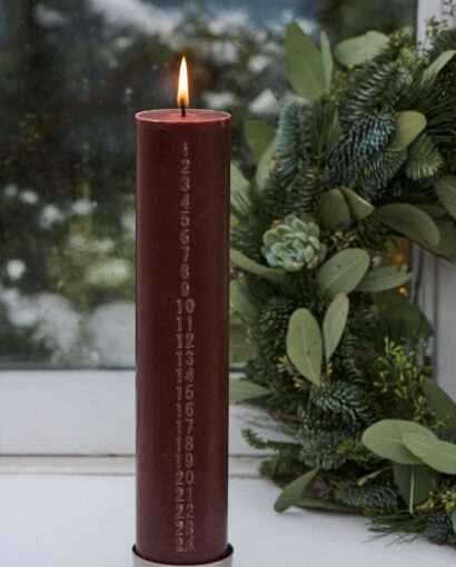 Ib Laursen Adventslys 1-24 Hazelnut