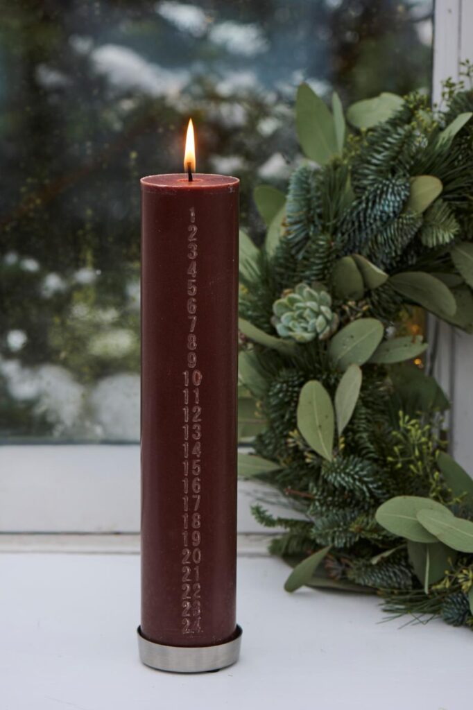 Ib Laursen Adventslys 1-24 Hazelnut