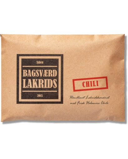 Bagsværd Lakrids Chili 160g