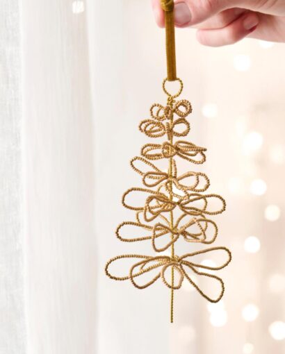 Ib Laursen Fairytale Christmas Juletre Oppheng Brunt