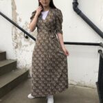 Eclipse Flower Wrap Dress