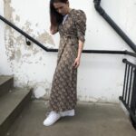 Eclipse Flower Wrap Dress