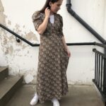 Eclipse Flower Wrap Dress