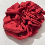 Hermine Hold Solid Silk Scrunchie