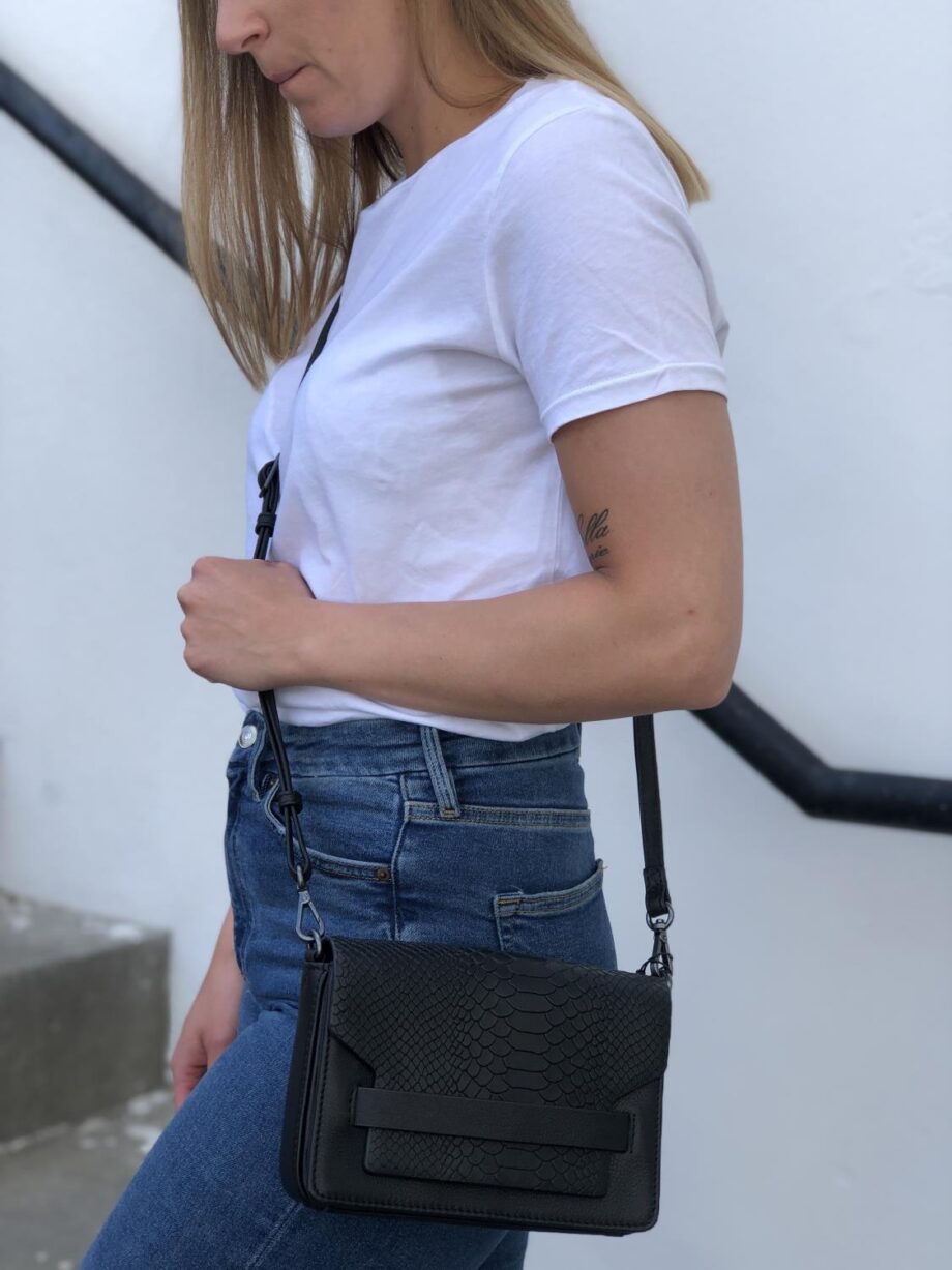 Vanya Crossbody Bag, Snake
