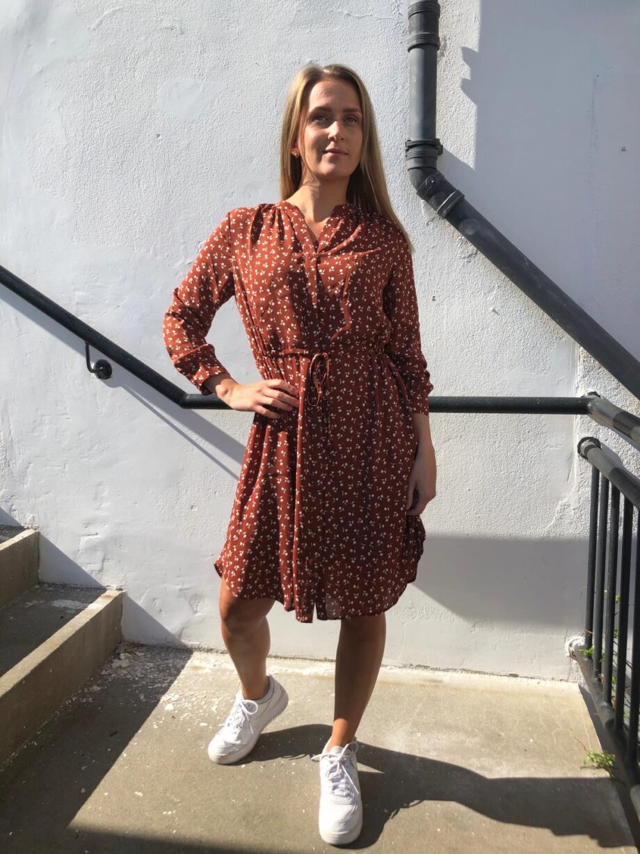 Damina 7/8 Aop Dress
