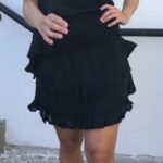 Line Solid Skirt