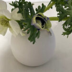 Ernst Vase, Rund, Stengods d10h10cm