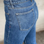 Tomorrow Denim Hepburn mom wash Bright Orlando