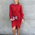 Untold Stories Hyde Dress Cherry Red