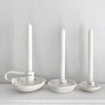 Porcelain Candle Holder Peace