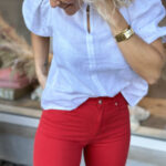 Ivy Copenhagen Mia Straigth Jeans Love Red