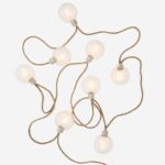 Lysslynge med ledning i jute - Indoor