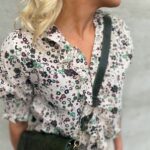 Six Âmes Julie Print Blouse