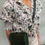 Six Âmes Julie Print Blouse
