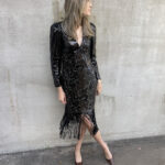 YAS Flapper 7/8 Sequin Dress Show