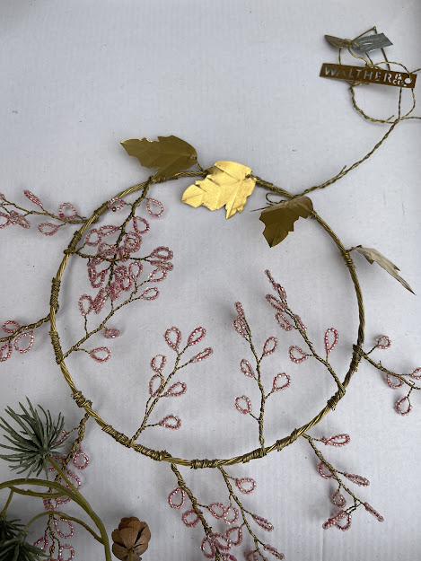 Walther & Co Rose Bead Wreath 15 cm
