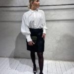 Seleceted Femme Fydda Skirt Black