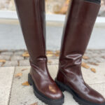 Läst Blaine Boot Leather Dark Brown